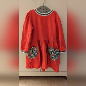 Adorable mini Boden sweatshirt dress!